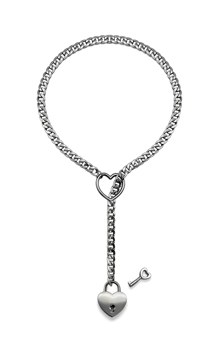 Lock & Key Slip Chain